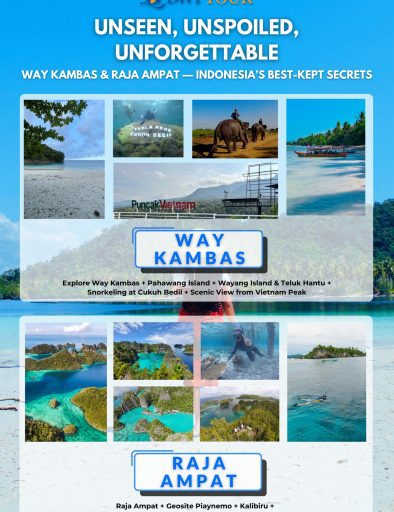 Indonesia’s Underrated Destinations: Way Kambas & Raja Ampat