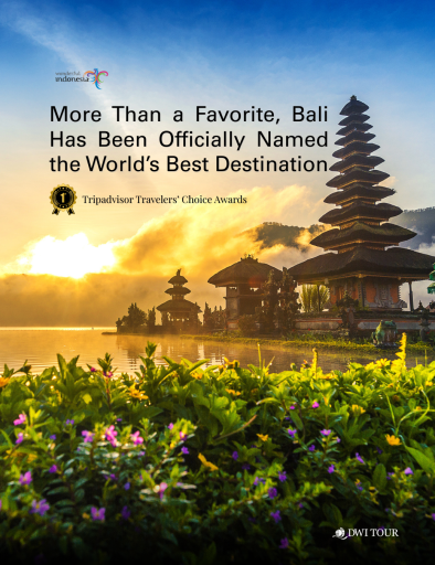 Bali Crowned the World’s Best Destination by Tripadvisor